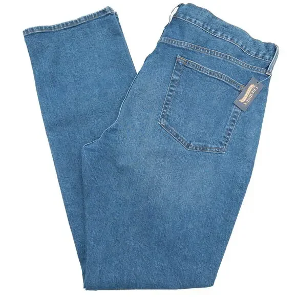 Daniel Cremieux Dark Wash Relaxed Straight Fit Jeans Size 40X34 - Picture 3 of 9